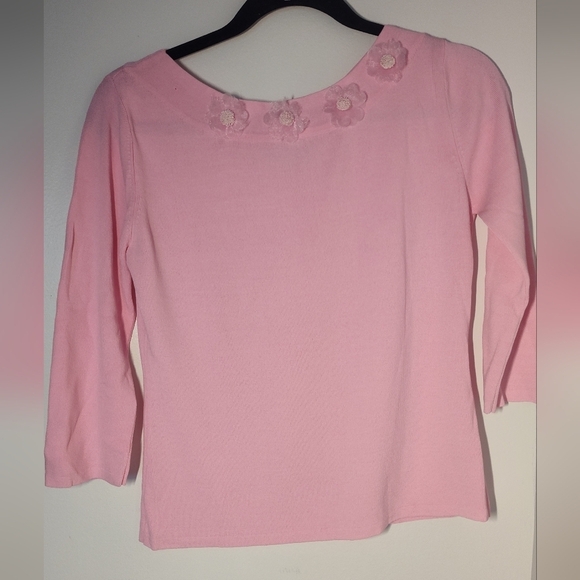 J.A.C Tops - Pink Floral Women's Top Size M #525